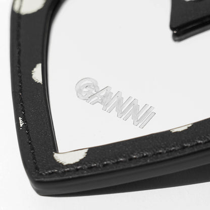GANNI レディース ミラーチャーム B3010036 BLACK ブラック 099