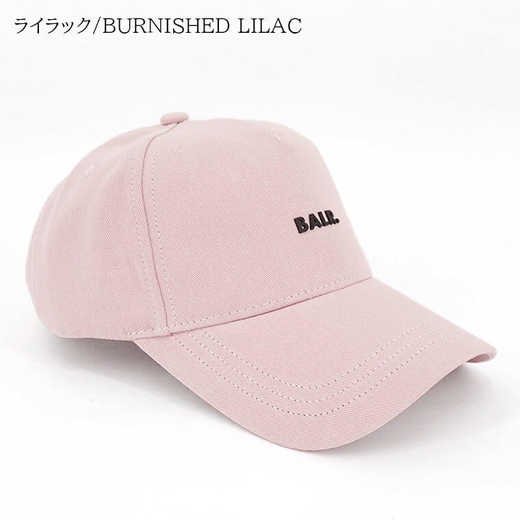 ボーラー BALR. メンズ レディース キャップ ブラック ライラック