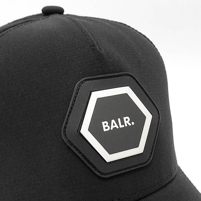 BALR. メンズ レディース キャップ HEXLINE CLASSIC CAP B6110 1062 ブラック JET BLACK