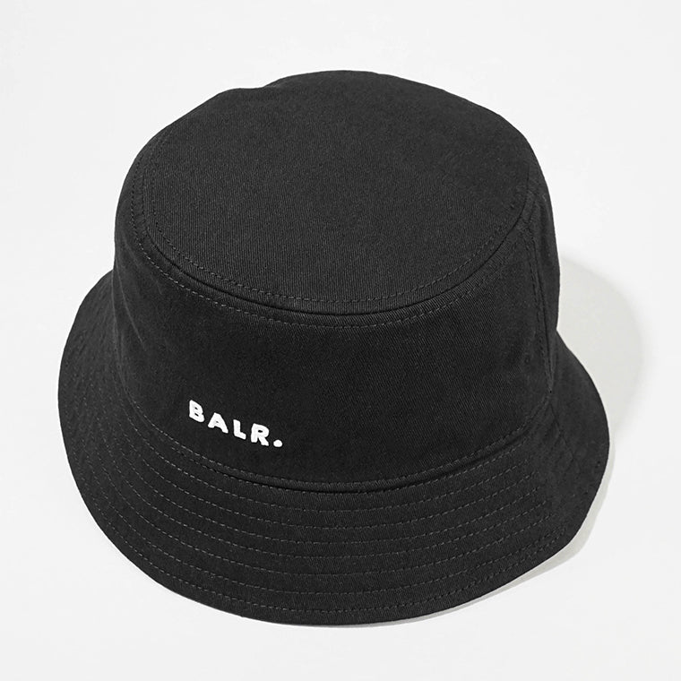 BALR. メンズ レディース バケットハット LOGO BUCKET HAT B6110 1079 ブラック JET BLACK