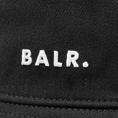 BALR. メンズ レディース バケットハット LOGO BUCKET HAT B6110 1079 ブラック JET BLACK
