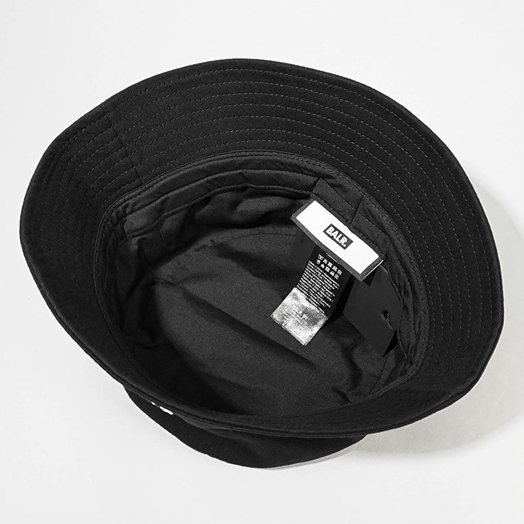 BALR. メンズ レディース バケットハット LOGO BUCKET HAT B6110 1079 ブラック JET BLACK