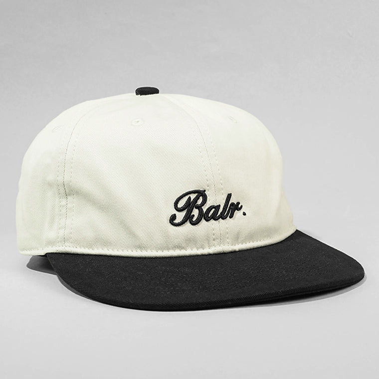 【SUMMER FINAL SALE】 BALR. メンズ レディース キャップ IDENTITY BASEBALL CAP B6110 1084 ライトベージュ ブラック LIGHT BEIGE JET BLACK