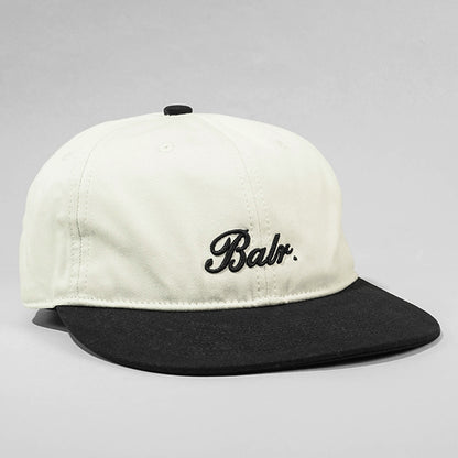 【SUMMER FINAL SALE】 BALR. メンズ レディース キャップ IDENTITY BASEBALL CAP B6110 1084 ライトベージュ ブラック LIGHT BEIGE JET BLACK