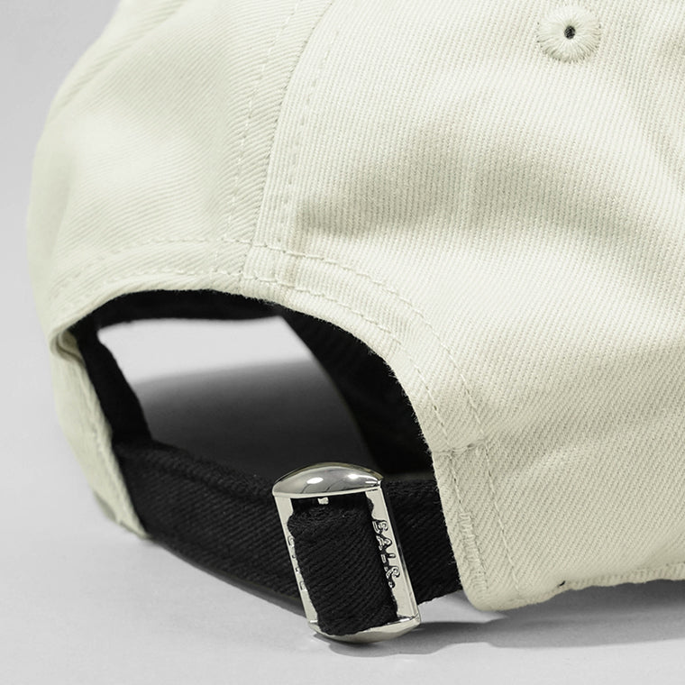 【SUMMER FINAL SALE】 BALR. メンズ レディース キャップ IDENTITY BASEBALL CAP B6110 1084 ライトベージュ ブラック LIGHT BEIGE JET BLACK