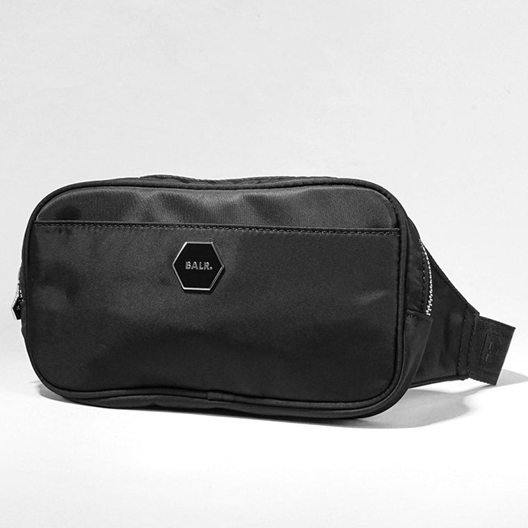 BALR. メンズ レディース ベルトバッグ CLASSIC WAISTBAG B6220 1027 ブラック JET BLACK