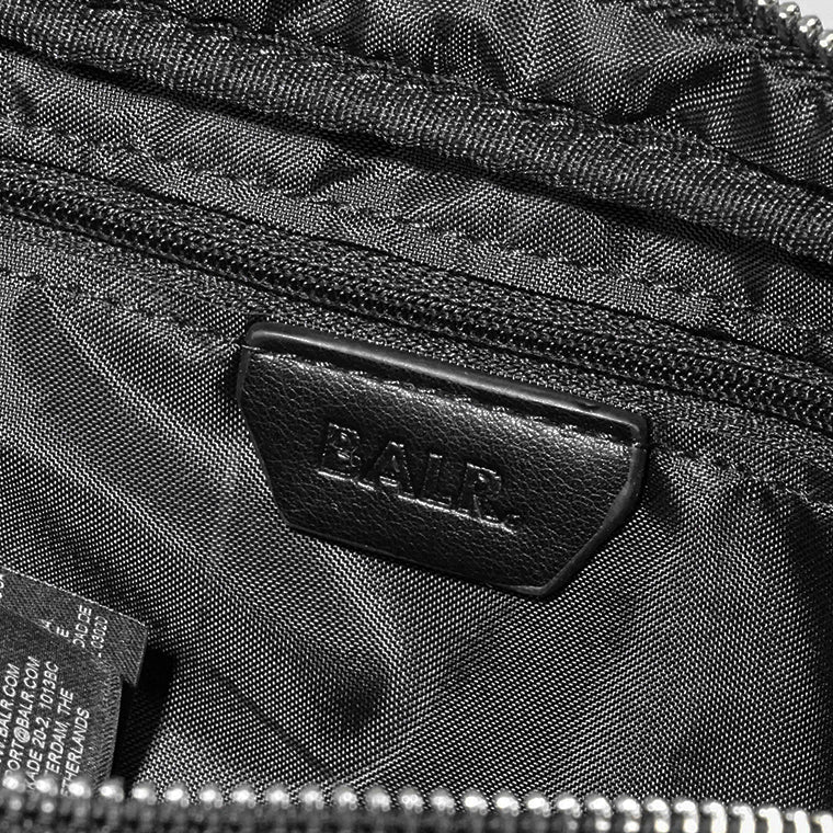 BALR. メンズ レディース ベルトバッグ CLASSIC WAISTBAG B6220 1027 ブラック JET BLACK