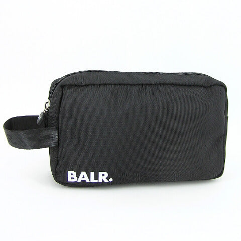 BALR. メンズ レディース  ポーチ U-SERIES SMALL TOILETRY KIT B6232 1002 ブラック JET BLACK