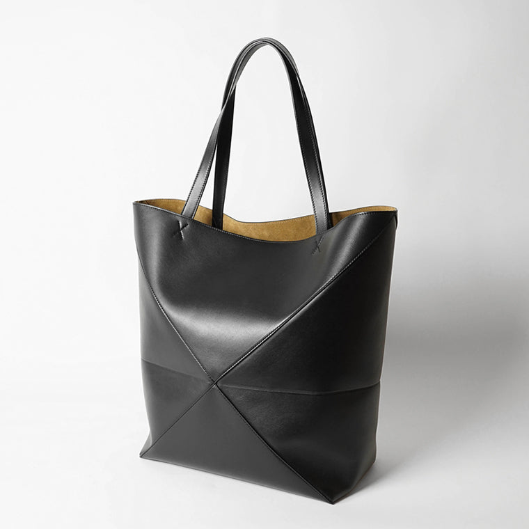 LOEWE メンズ レディース トートバッグ XL PUZZLE FOLD TOTE B933Q18X01 BLACK ブラック 1100