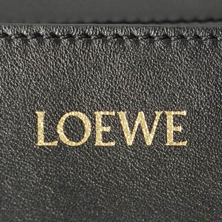 LOEWE メンズ レディース トートバッグ XL PUZZLE FOLD TOTE B933Q18X01 BLACK ブラック 1100