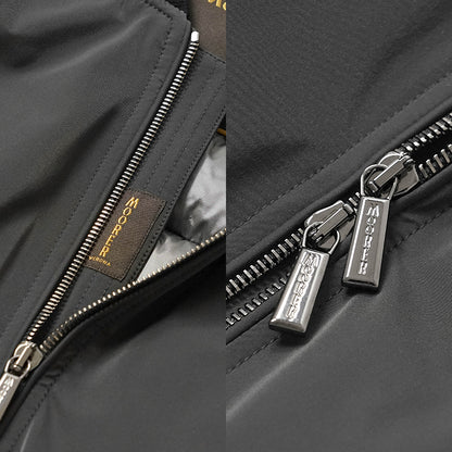 【2025AW FINAL CLEARANCE】 MooRER メンズ ダウンジャケット BADOERI D6 ブラック NERO ダークネイビー DARK BLU