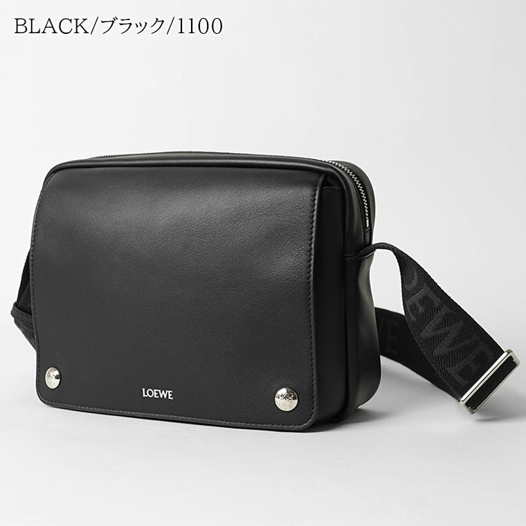 LOEWE メンズ ショルダーバッグ MEDIUM PEBBLE MESSENGER BAG BANBA73X03 2カラー