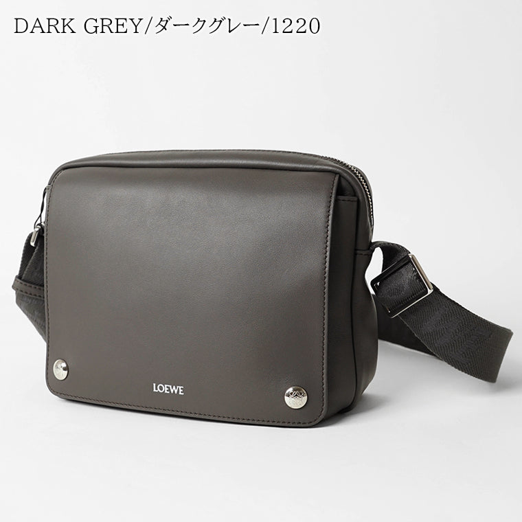 LOEWE メンズ ショルダーバッグ MEDIUM PEBBLE MESSENGER BAG BANBA73X03 2カラー
