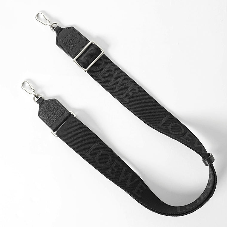 LOEWE メンズ ショルダーバッグ SMALL PEBBLE MESSENGER BAG BANBPCBX01 BLACK ブラック 1100