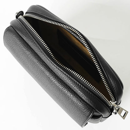 LOEWE メンズ ショルダーバッグ SMALL PEBBLE MESSENGER BAG BANBPCBX01 BLACK ブラック 1100