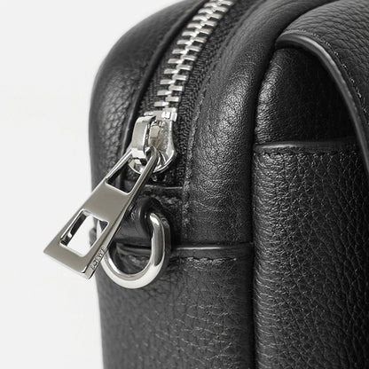 LOEWE メンズ ショルダーバッグ SMALL PEBBLE MESSENGER BAG BANBPCBX01 BLACK ブラック 1100