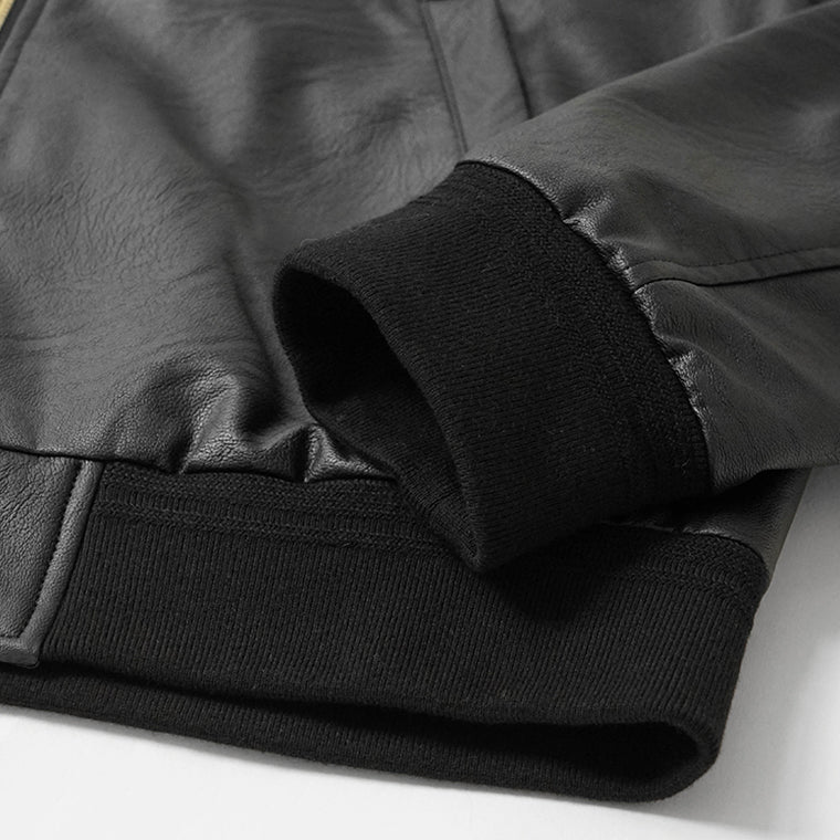 【2025AW FINAL CLEARANCE】 giabsarchivio メンズ ブルゾン BARDI GOLD A5419 ブラック 90