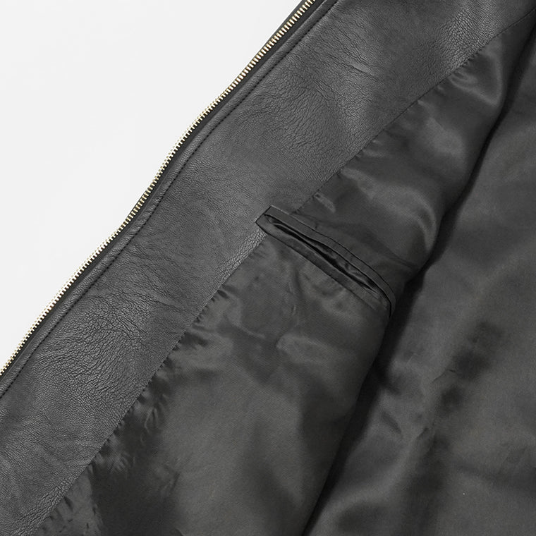 【2025AW FINAL CLEARANCE】 giabsarchivio メンズ ブルゾン BARDI GOLD A5419 ブラック 90