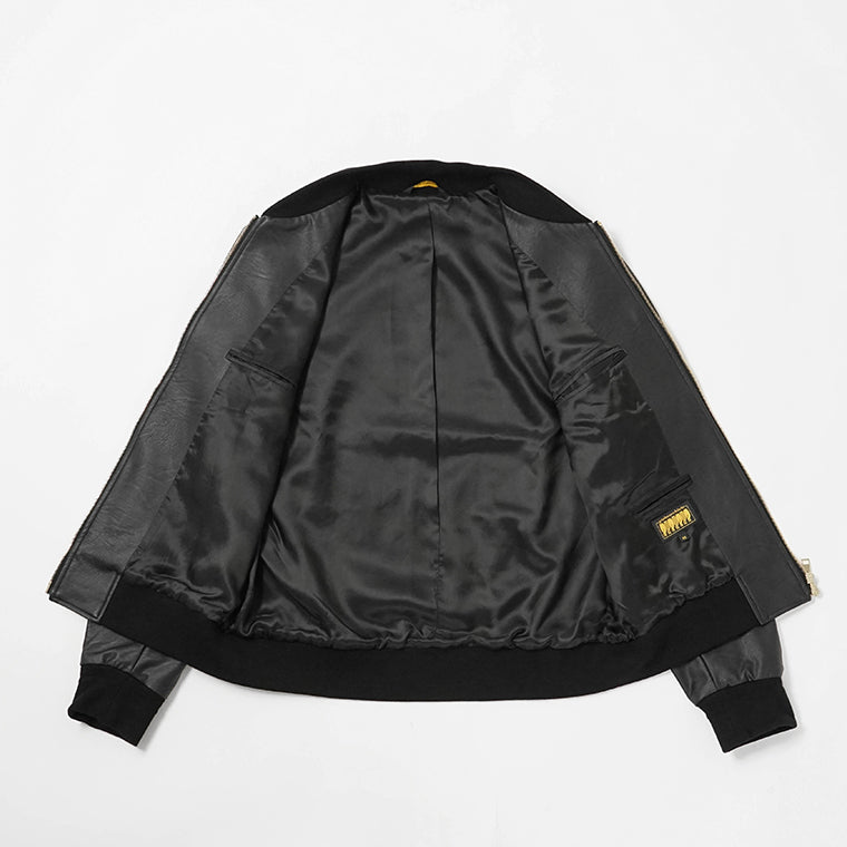 【2025AW FINAL CLEARANCE】 giabsarchivio メンズ ブルゾン BARDI GOLD A5419 ブラック 90