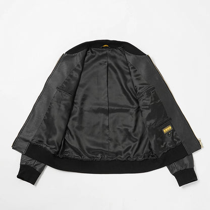 【2025AW FINAL CLEARANCE】 giabsarchivio メンズ ブルゾン BARDI GOLD A5419 ブラック 90