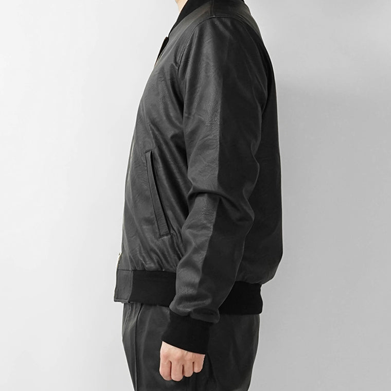 【2025AW FINAL CLEARANCE】 giabsarchivio メンズ ブルゾン BARDI GOLD A5419 ブラック 90