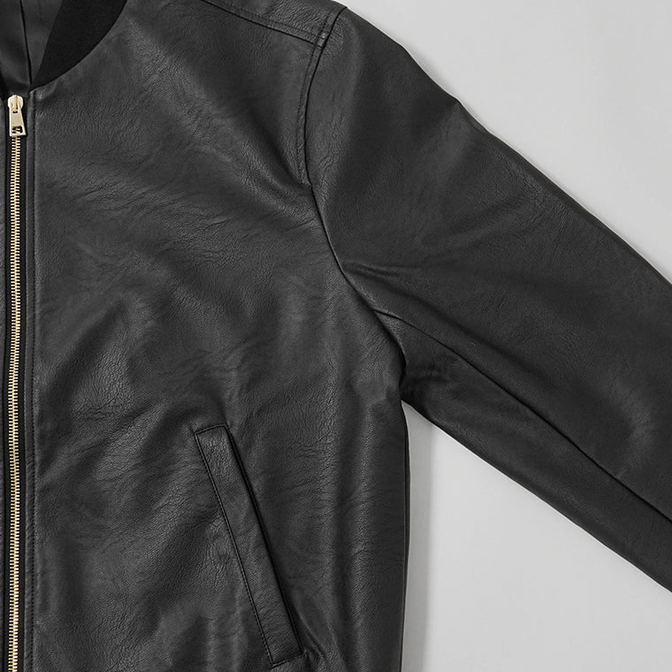 【2025AW FINAL CLEARANCE】 giabsarchivio メンズ ブルゾン BARDI GOLD A5419 ブラック 90