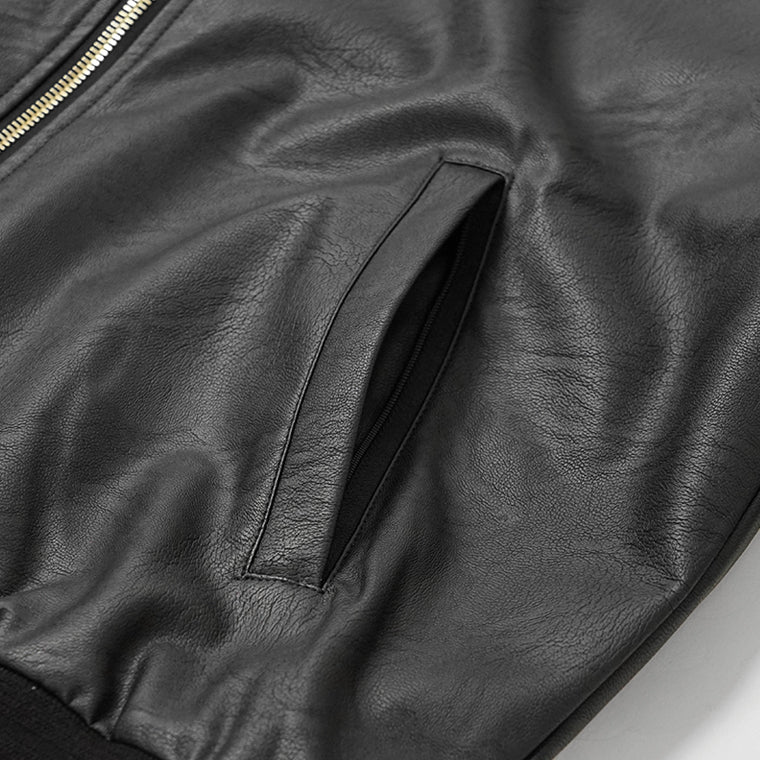 【2025AW FINAL CLEARANCE】 giabsarchivio メンズ ブルゾン BARDI GOLD A5419 ブラック 90