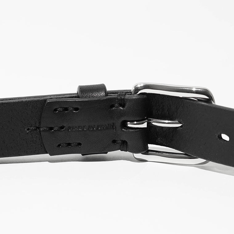 J&M DAVIDSON メンズ レディース ベルト DOME RIVETS BELT 25MM BDSD 1XX AN25 BLACK ブラック 999S