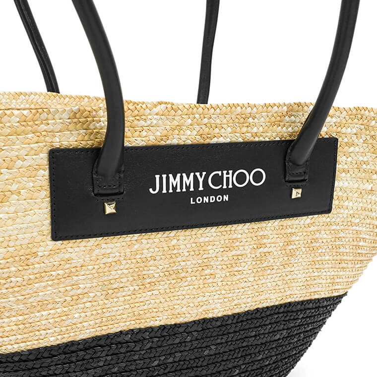 【SUMMER FINAL SALE】 JIMMY CHOO レディース トートバッグ BEACH BASKET TOTE M JXH 2カラー