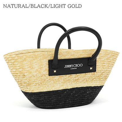 【SUMMER FINAL SALE】 JIMMY CHOO レディース トートバッグ BEACH BASKET TOTE S JXH 2カラー
