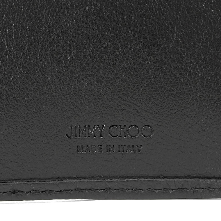 ジミーチュウ JIMMY CHOO メンズ レディース 3つ折り財布 ブラック