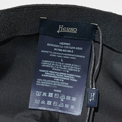 HERNO メンズ レディース キャップ BER00031U 12010ZR 3カラー