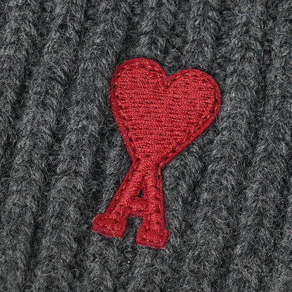AMI メンズ レディース ニットキャップ AMI DE COEUR BEANIE BFUHA116 018 2カラー