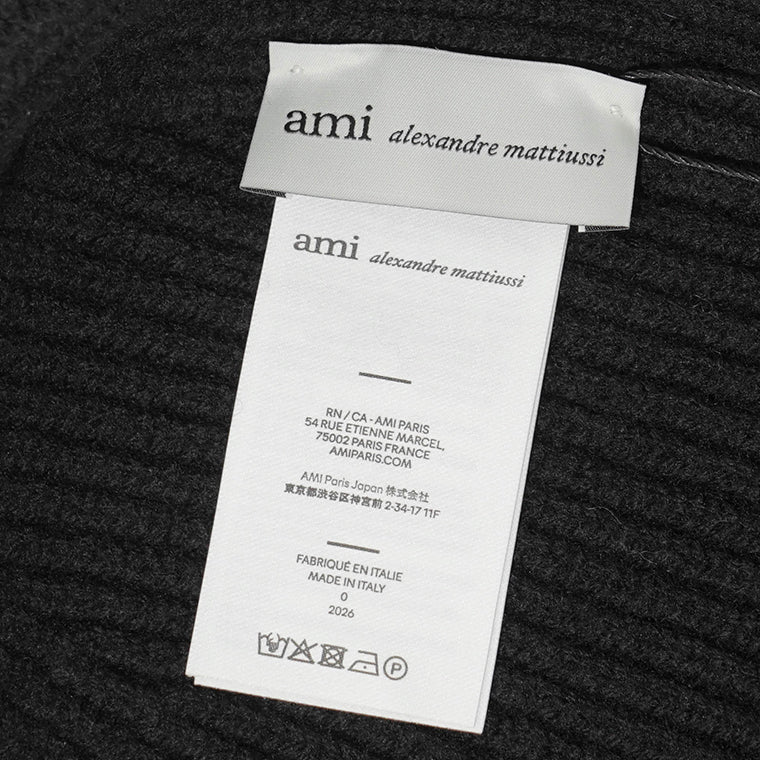 AMI メンズ レディース ニットキャップ AMI DE COEUR BEANIE BFUHA116 018 2カラー