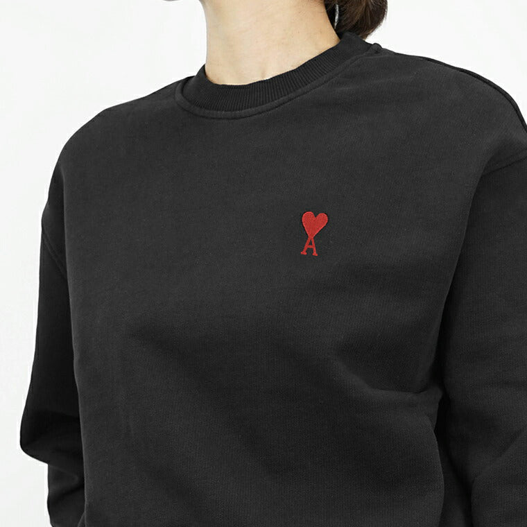 AMI レディース スウェットシャツ BFUSW035 730 2カラー