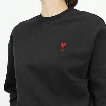 AMI レディース スウェットシャツ BFUSW035 730 2カラー