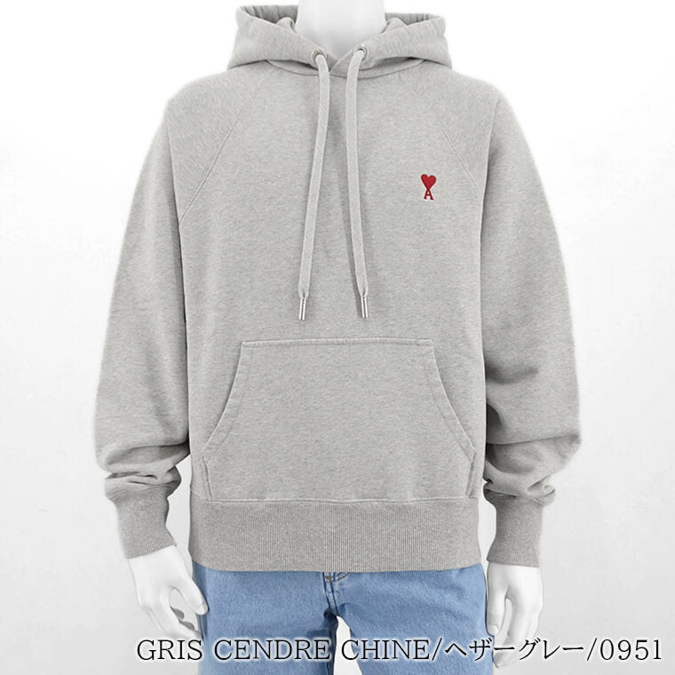 アミアレクサンドルマテュッシ BFUSW205 ハートAロゴ刺繍プルオーバー