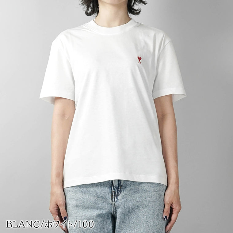 AMI レディース Tシャツ BFUTS035 724 2カラー