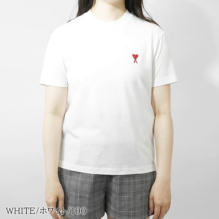 【SUMMER FINAL SALE】 AMI レディース Tシャツ BFUTS035 724 2カラー