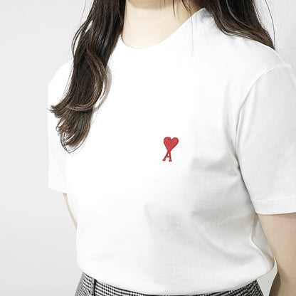 【SUMMER FINAL SALE】 AMI レディース Tシャツ BFUTS035 724 2カラー