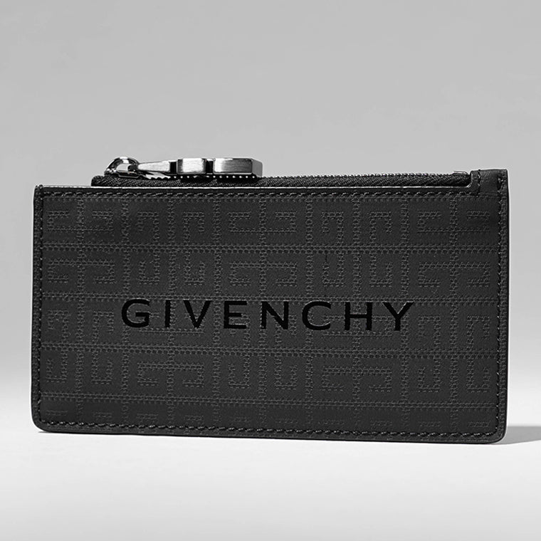 GIVENCHY メンズ カード＆コインケース ZIPPED CARD HOLDER BK60DNK1VM BLACK ブラック 001