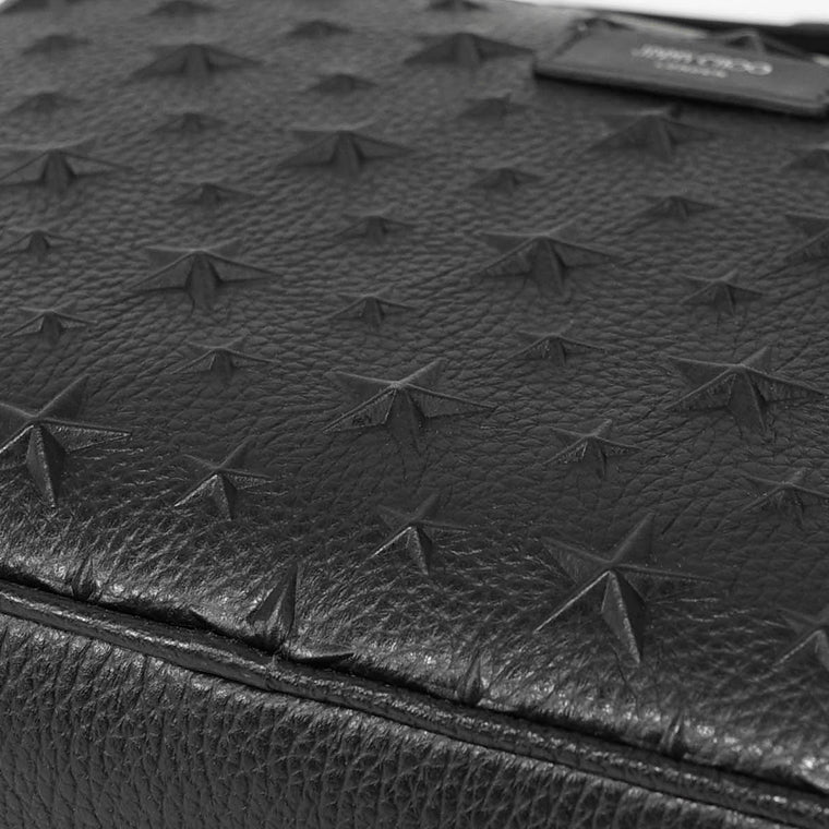 JIMMY CHOO メンズ レディース ショルダーバッグ BOX CAMERA M EMG ブラック BLACK GUNMETAL