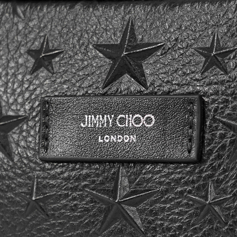 JIMMY CHOO メンズ レディース ショルダーバッグ BOX CAMERA S EMG ブラック BLACK GUNMETAL