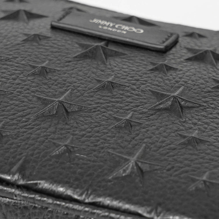 JIMMY CHOO メンズ レディース ショルダーバッグ BOX CAMERA S EMG ブラック BLACK GUNMETAL