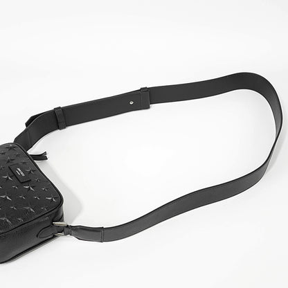 JIMMY CHOO メンズ レディース ショルダーバッグ BOX CAMERA S EMG ブラック BLACK GUNMETAL