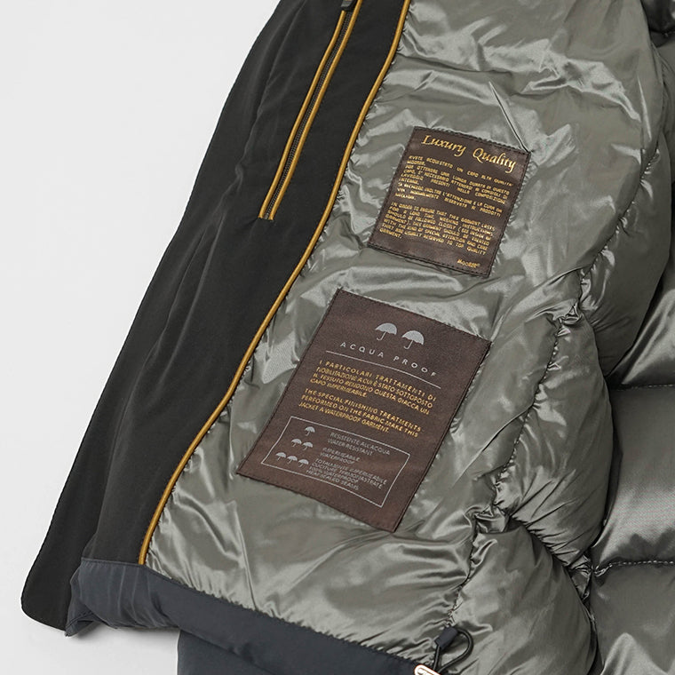 MooRER メンズ ダウンジャケット BRETT SKT ネイビー NAVY