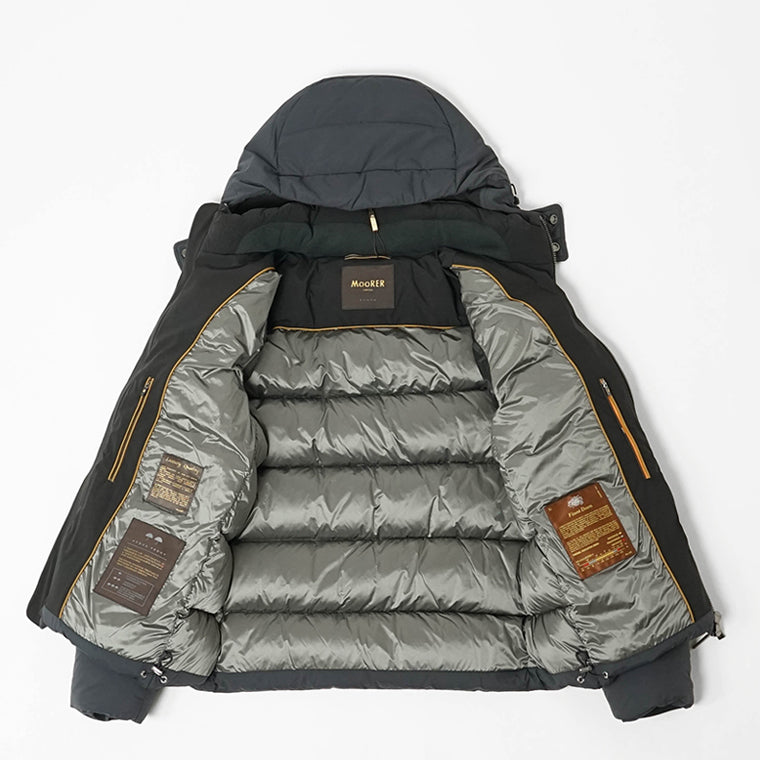 MooRER メンズ ダウンジャケット BRETT SKT ネイビー NAVY