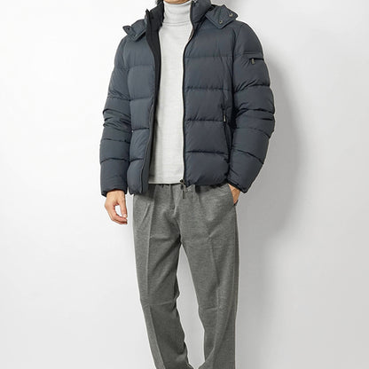 MooRER メンズ ダウンジャケット BRETT SKT ネイビー NAVY