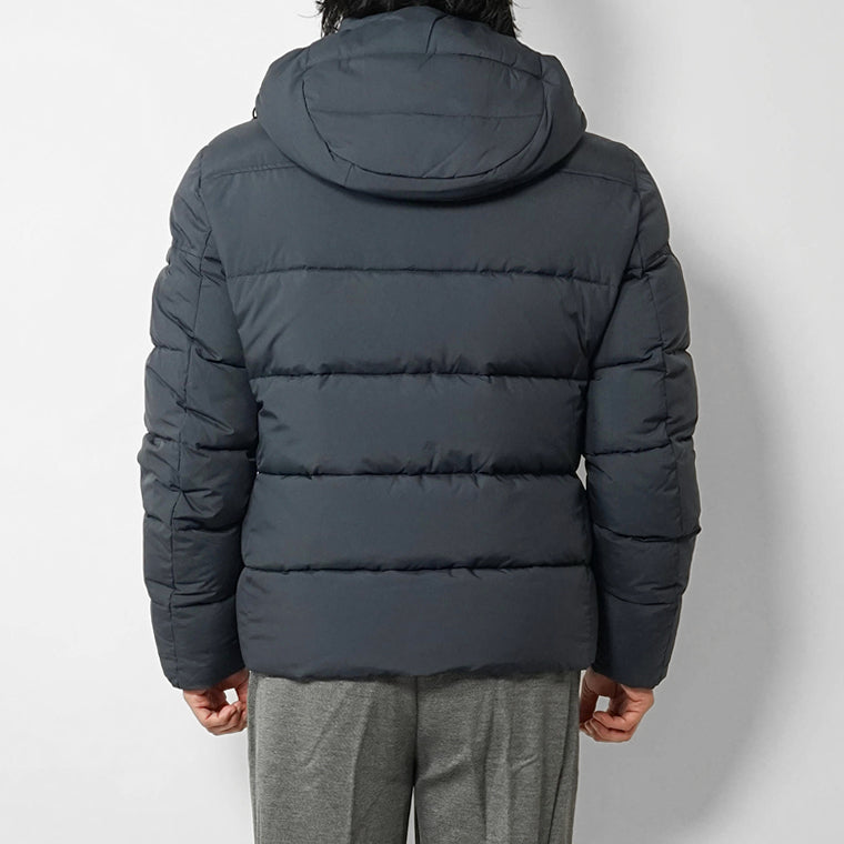 Moorer ネイビー ダウンジャケット MOORER（ムーレー） 【並行輸入品】ムーレー ダウンジャケット メンズ
