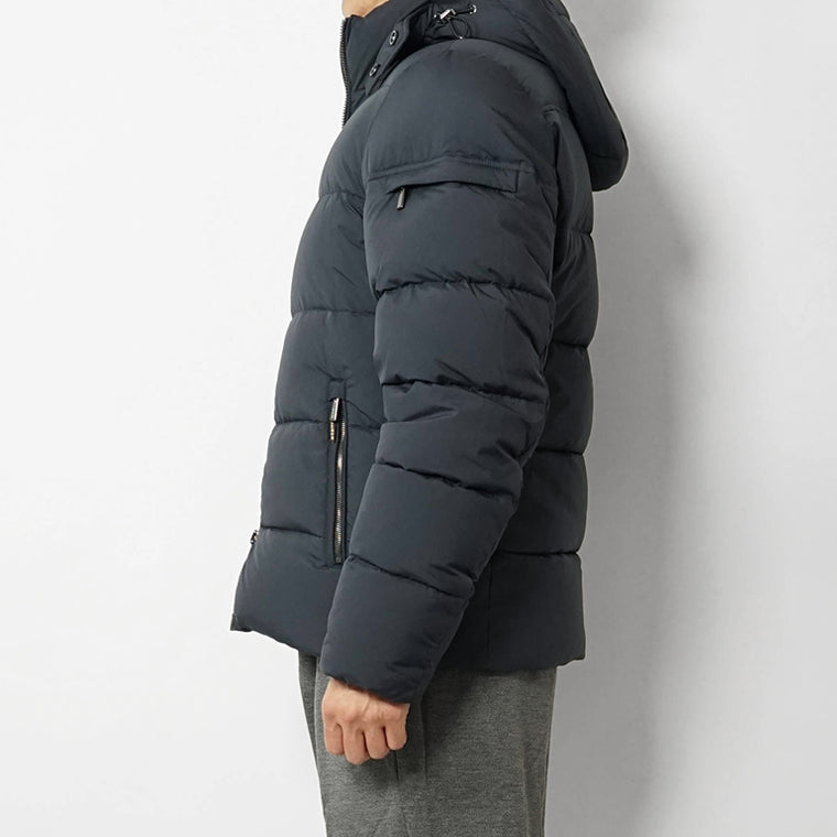 MooRER メンズ ダウンジャケット BRETT SKT ネイビー NAVY